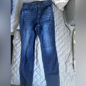 Inc Sculpting Fit Skinny Jeans Blue Denim Pants Slimming Size 8/29